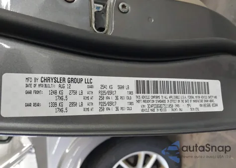 2013 Dodge Journey Sxt from USA, damaged, VIN 3C4PDDBG8DT511050